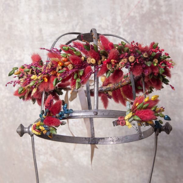 Chaplet with hair clips
